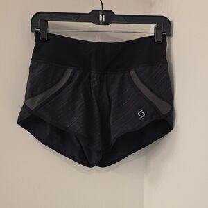 Moving Comfort Charcoal Gray Athletic Shorts